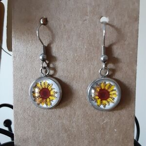 Sunflower Earrings